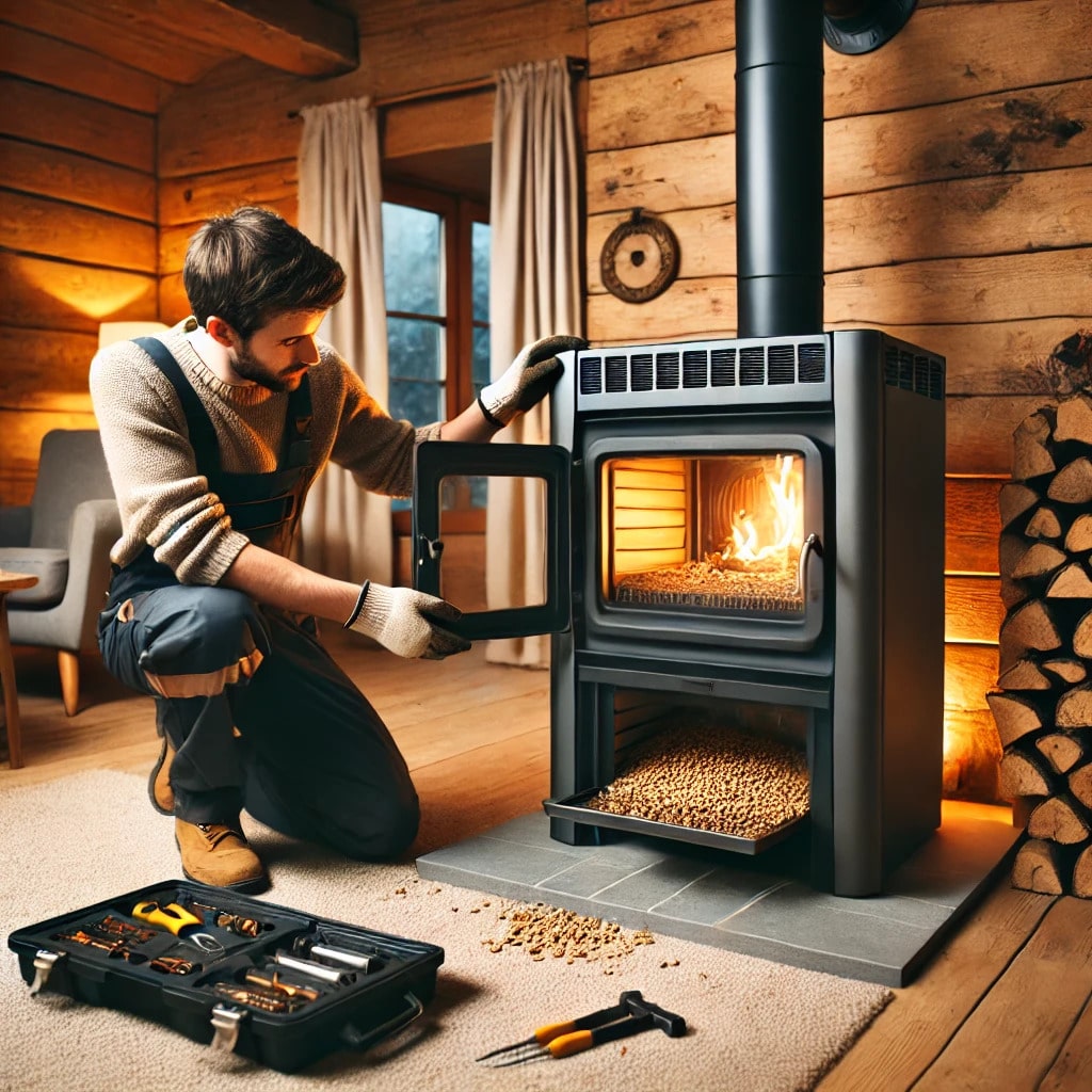 Professional Pellet Stove Repair Metamora MI - Expert Heating Efficiency Solutions by Chimney Sweep Metamora Michigan